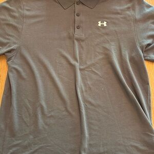 Under Armour Men's Gray Polo Shirt